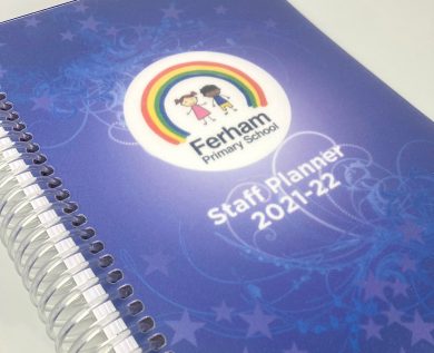 Print for Schools Bespoke Staff A5 Planners